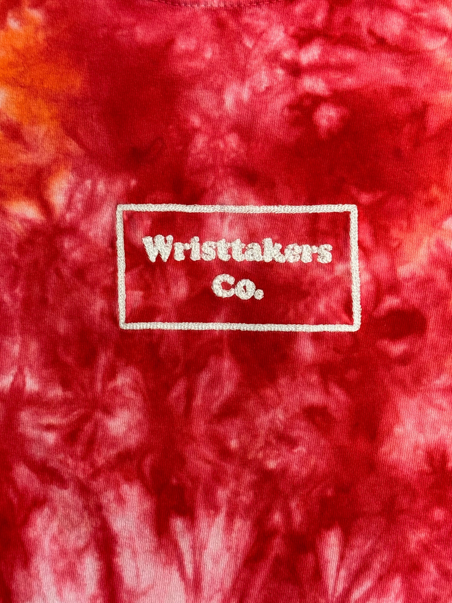 Wristtakers Co. Box Logo 1 of 1 (Burgundy, Red & Orange)