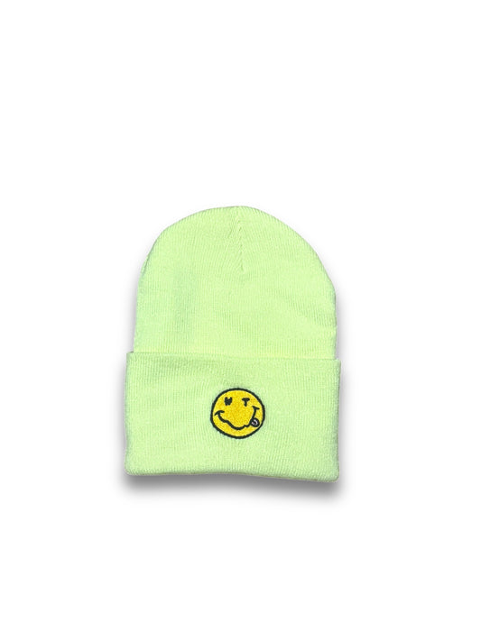 Wristtakers Co. Smiley Face Skully (Lime)