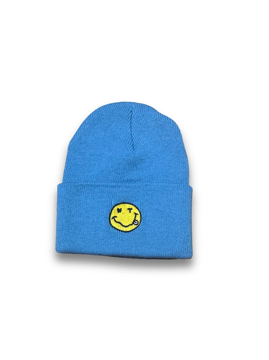 Wristtakers Co. Smiley Face Skully (Marine Blue)